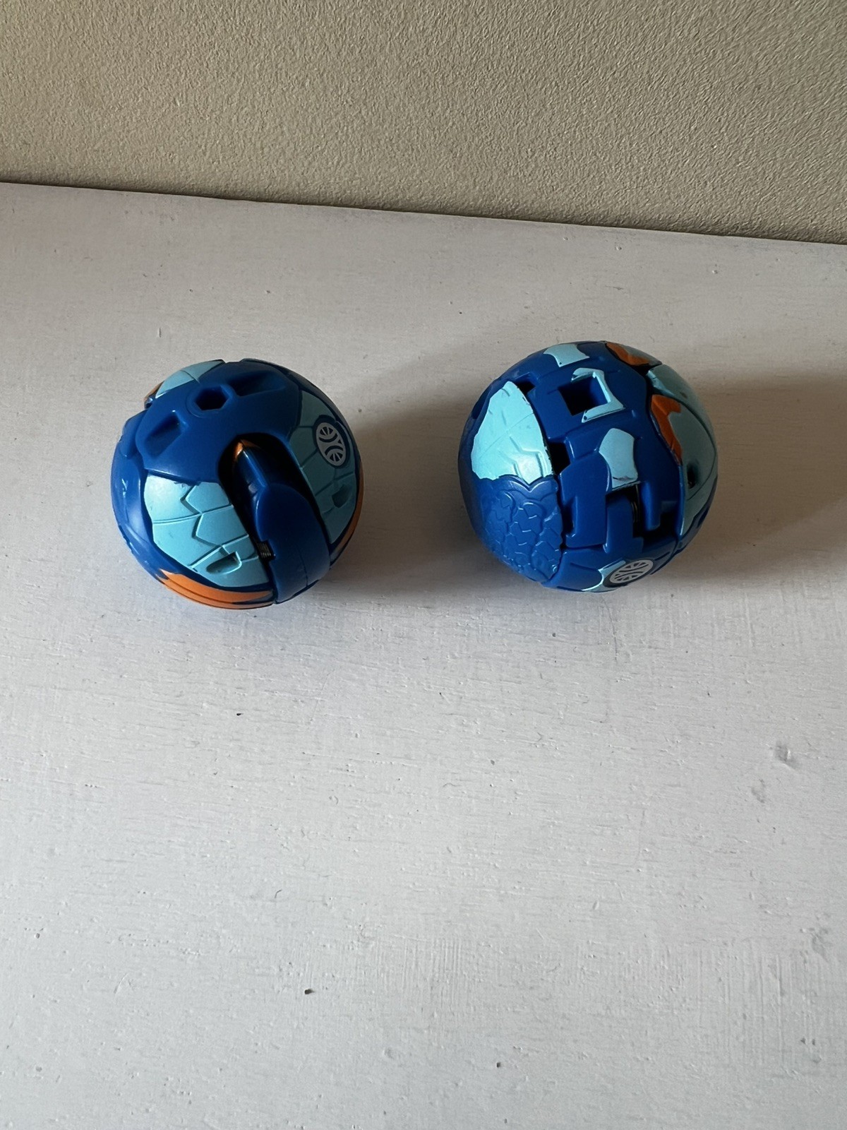 BAKUGAN battle brawlers 2 serpente tartaruga falco blu scuro azzurro arancione