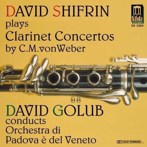 WEBER - Weber Clarinet Concertos - CD - **Excellent Condition**