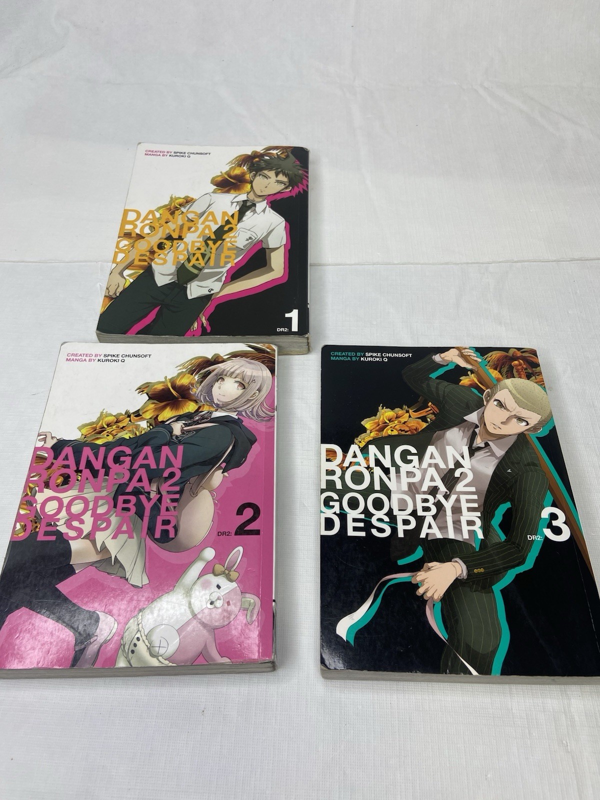 Danganronpa 2: Goodbye Despair Manga Lotto Vol 1-3