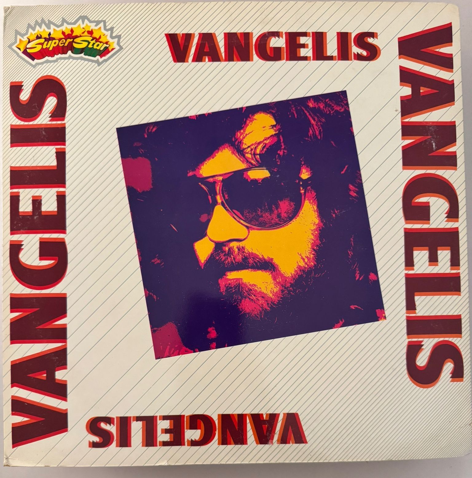 VANGELIS – VANGELIS - VINYL LP BLACK - SU1031 SUPERSTAR - VG+ - A17