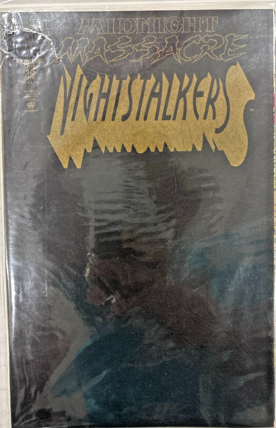 Nightstalkers #10 Midnight Massacre Marvel 1993 Blade Switchblade fumetto VG FN