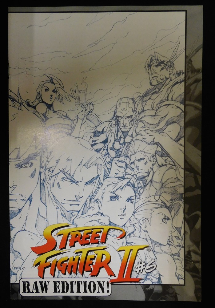 STREET FIGHTER II 6 C UDON CAPCOM RAW EDITION VARIANT COMIC SIU CHONG 2006 VF/NM