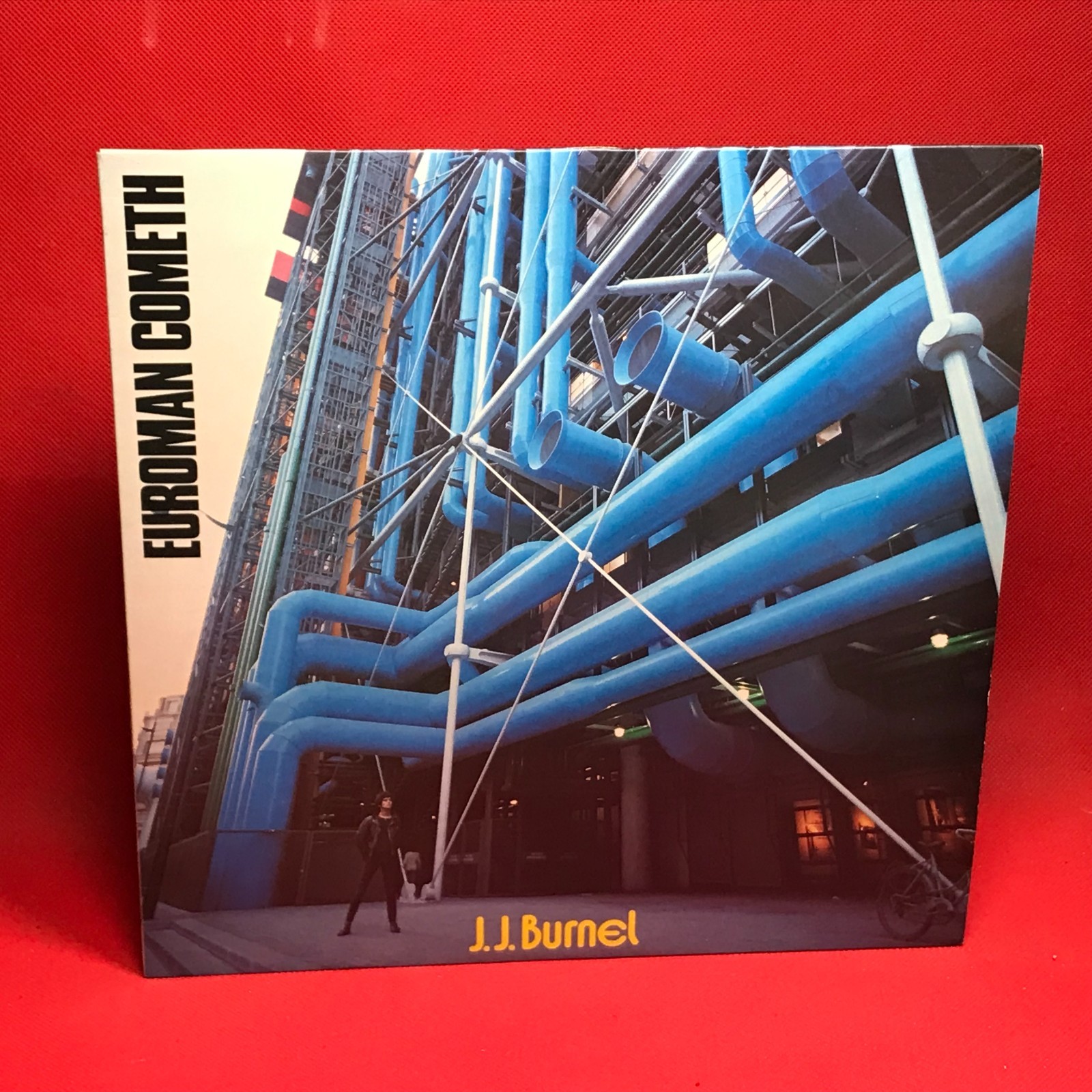 J.J.BURNEL Euroman Cometh 1979 UK vinyl LP + INNER stranglers Freddie Laker