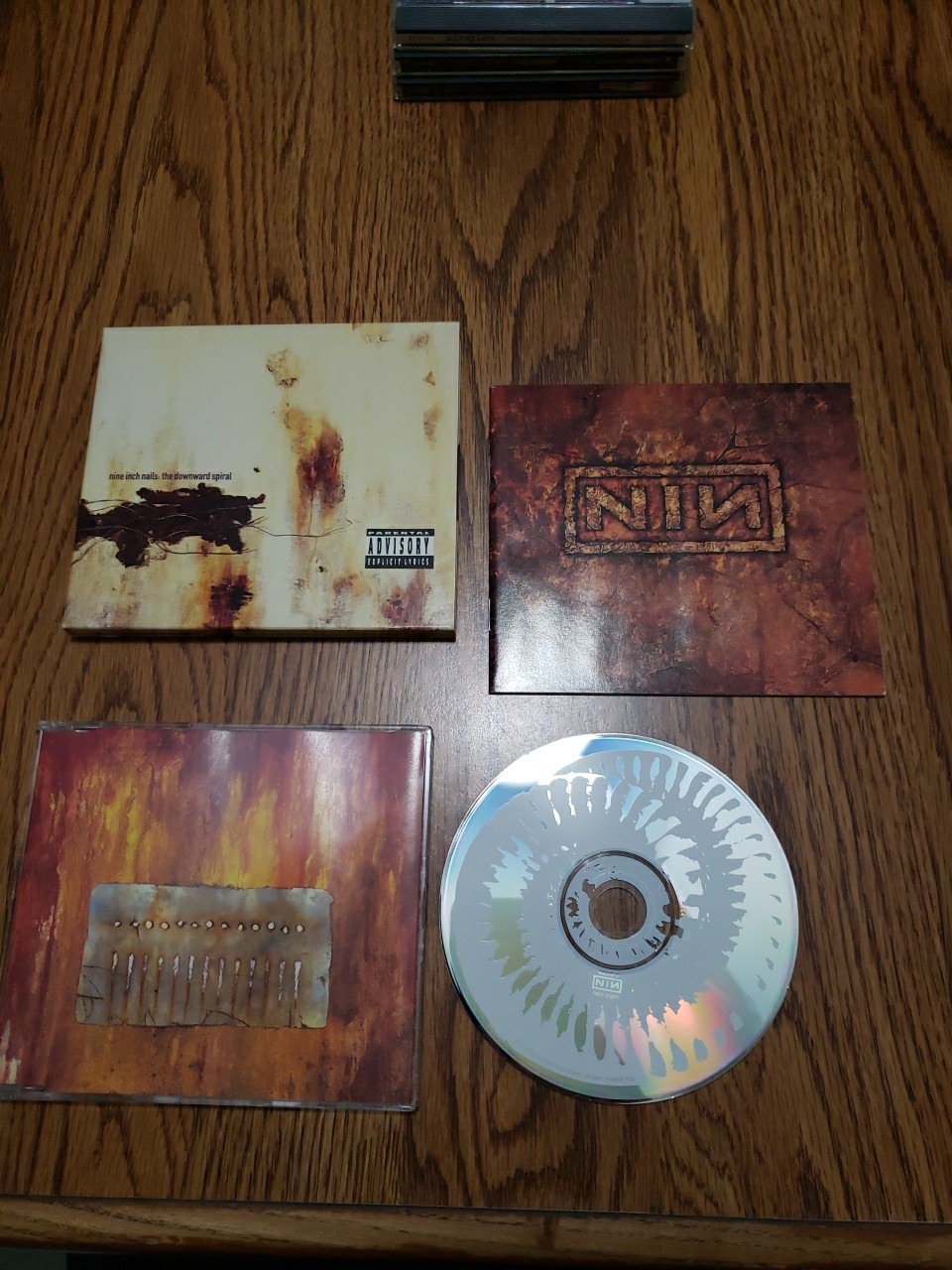 The Downward Spiral by Nine Inch Nails NIN CD W/ Slipcover & Booklet Excellent 