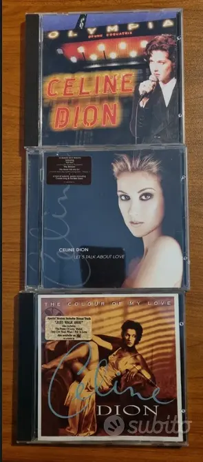 CD di Celin Dion