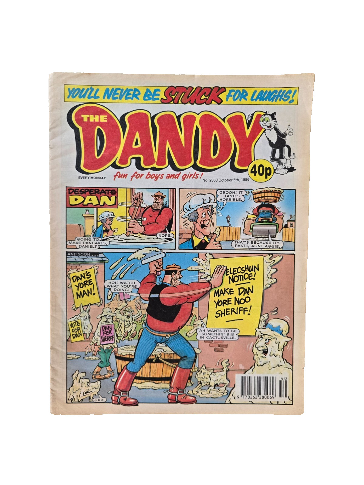The Dandy Comic No. 2863 October 5th 1996