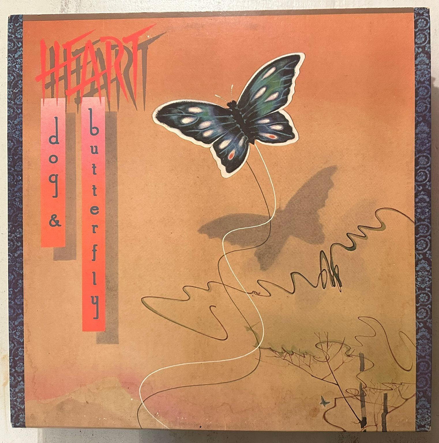 HEART – DOG & BUTTERFLY - VINYL LP BLACK - VG - A23