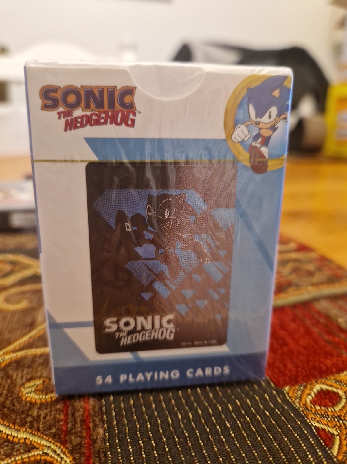 Sonic The Hedgehog Classic Playing Cards - 54 Card Deck Brand New Sealed SEGA