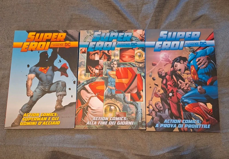 Action Comics : Superman e gli uomini d'acciaio-A prova di proitettile-Alla fine dei giorni