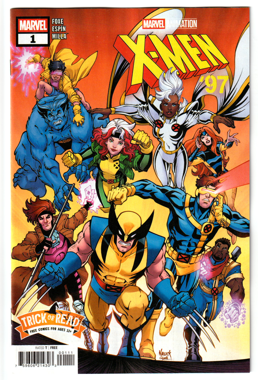 X-MEN '97 Trick or Read # 1 MARVEL PROMO COMIC (December 2025) NM