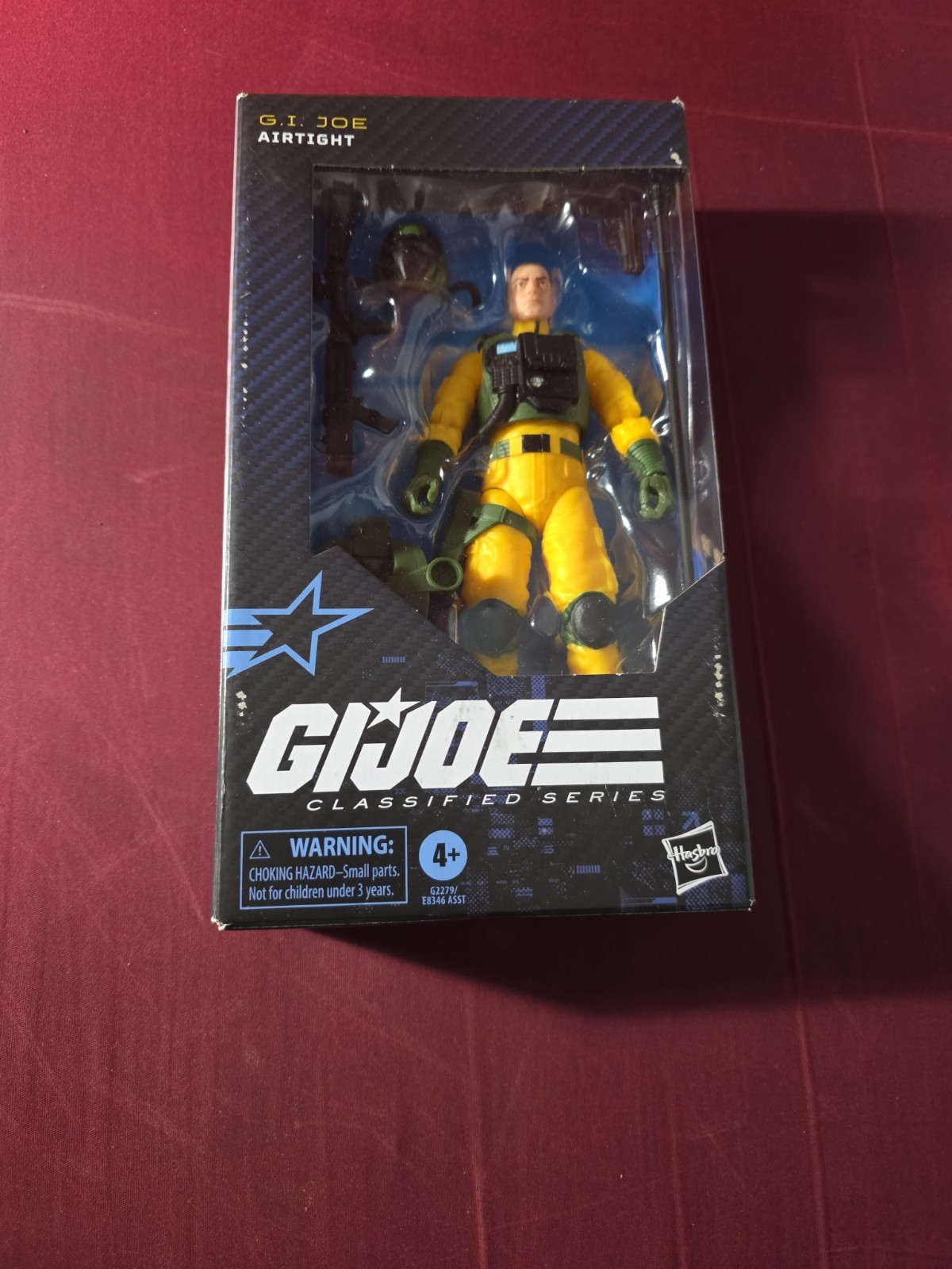 Ermetico "198" G.I. Modellino Joe serie classificata 6 pollici