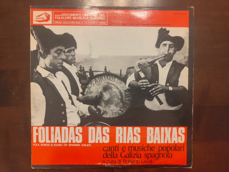 Vinile Foliadas das Rias Baixas - Canti e musiche popolari della Galizia spagnola Albatros LP