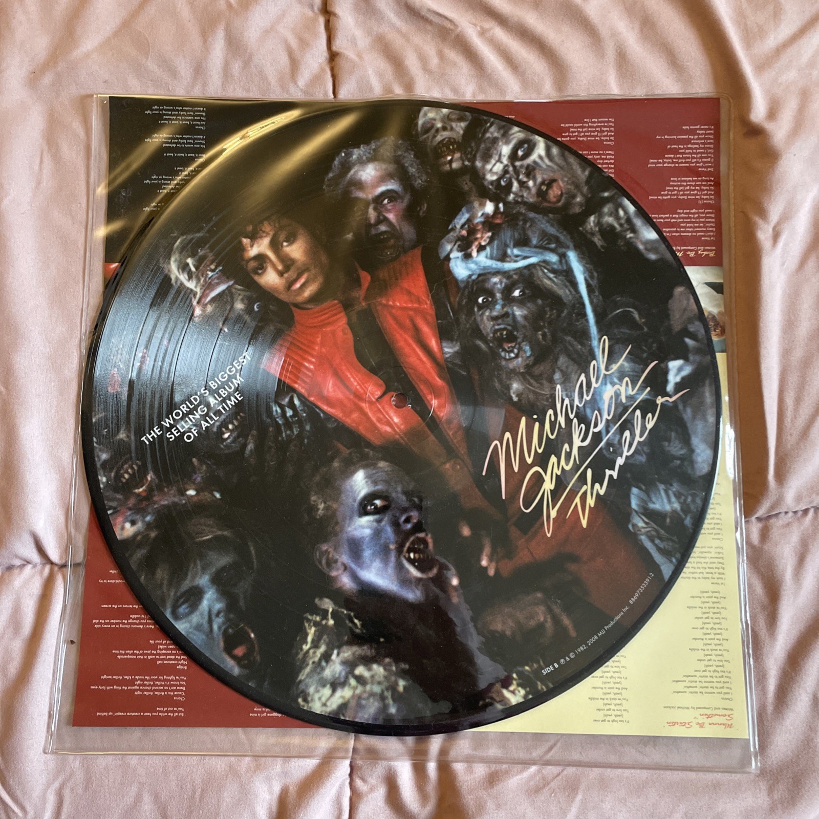 Michael Jackson Thriller Limited Edition Vinyl LP