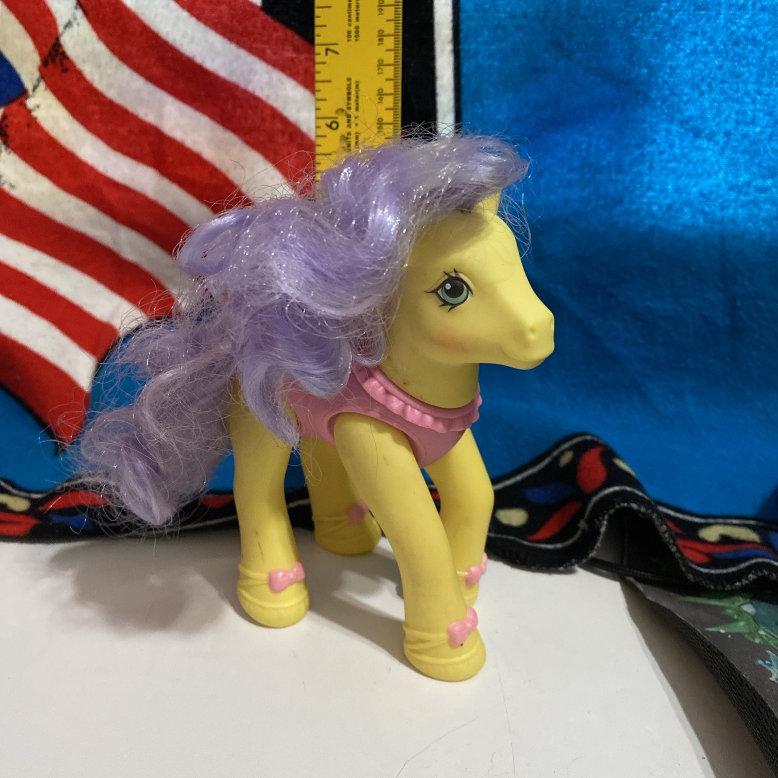 Figurina My Little Pony Ballerina Sweetsteps Twinkle Dancer G1 Hasbro 1989