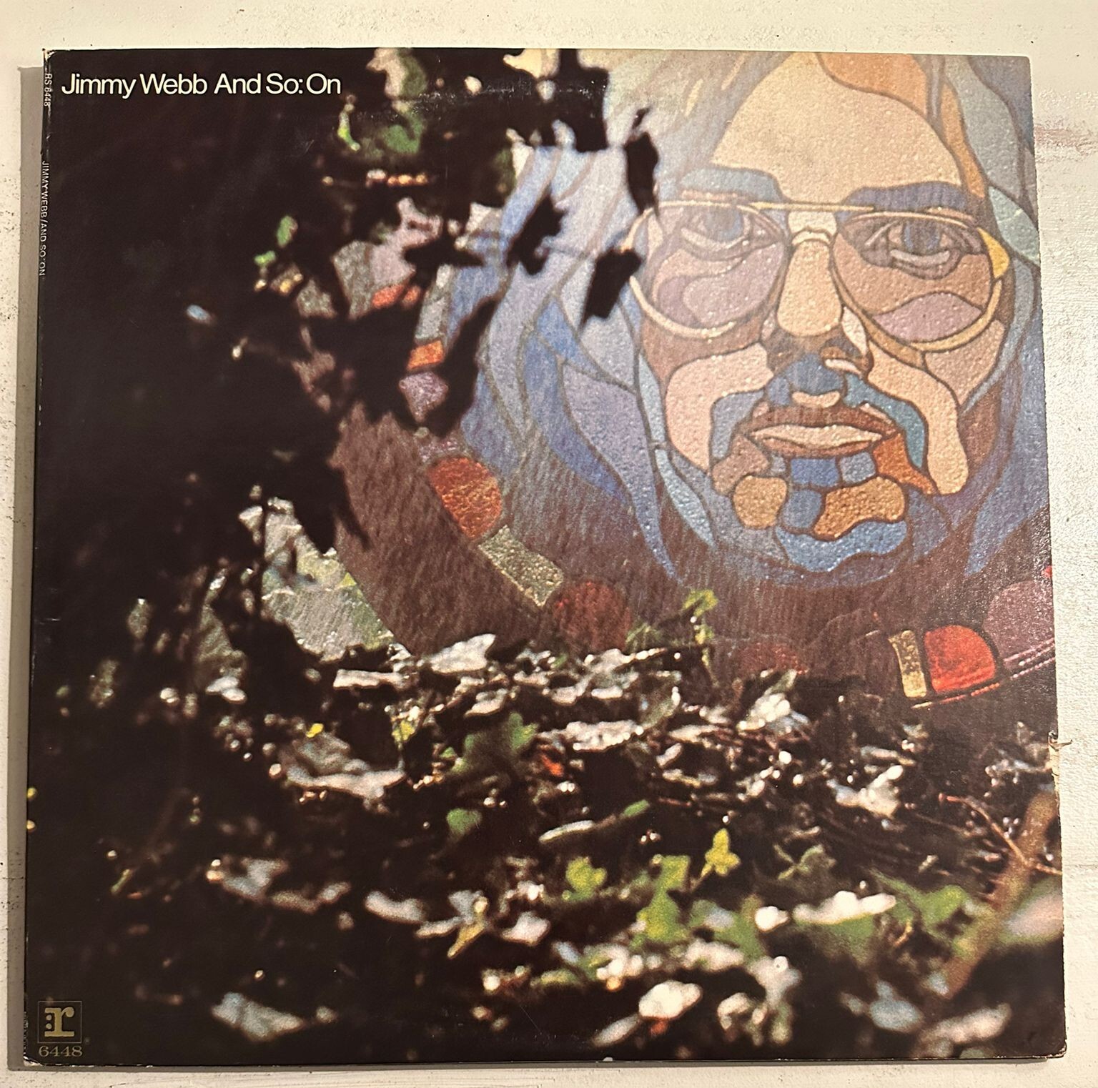 JIMMY WEBB – AND SO: ON - VINYL LP BLACK - VG+ - A13