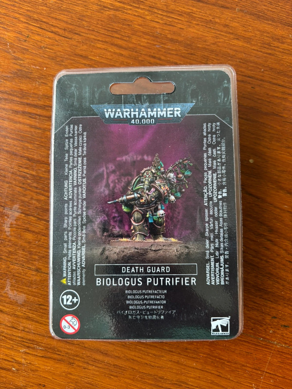 Warhammer Death Guard Biologus Putrifier