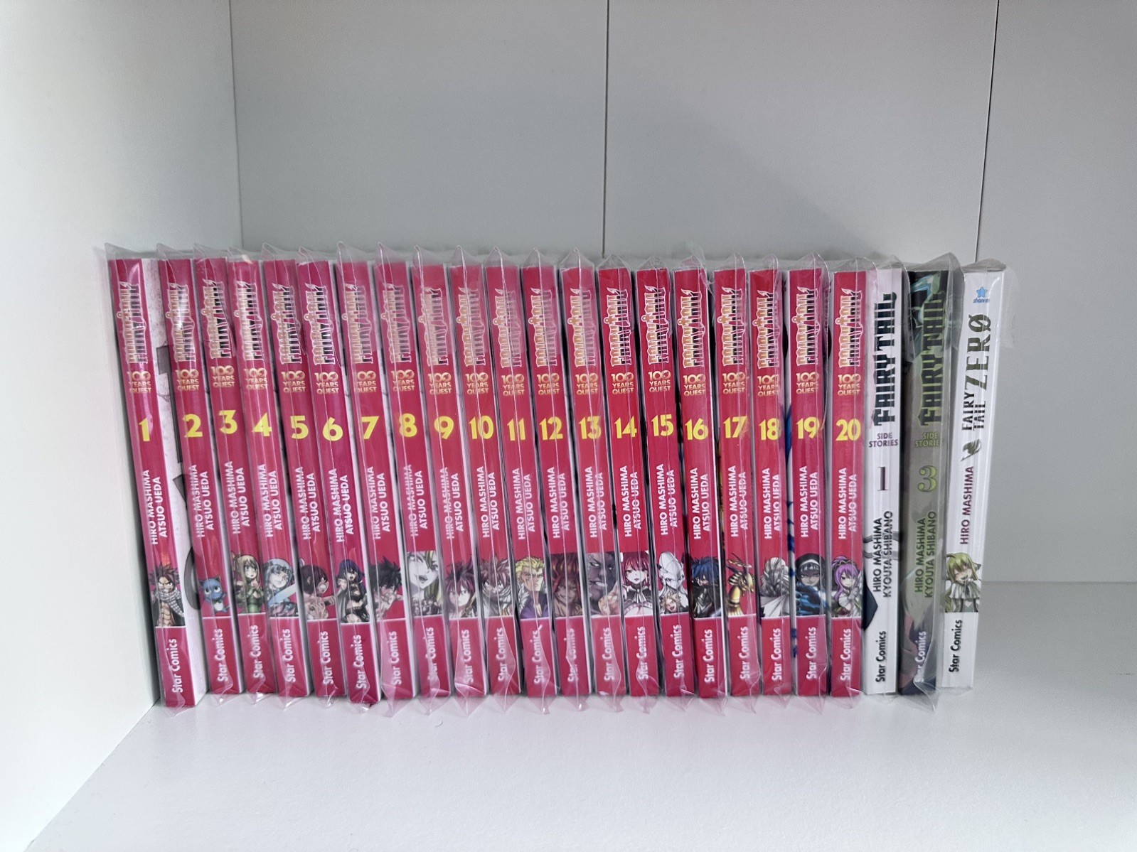 Fairy Tail 100Years Quest Vol. 1-20 + Zero + Side Story 13 Star Comics Nuovi