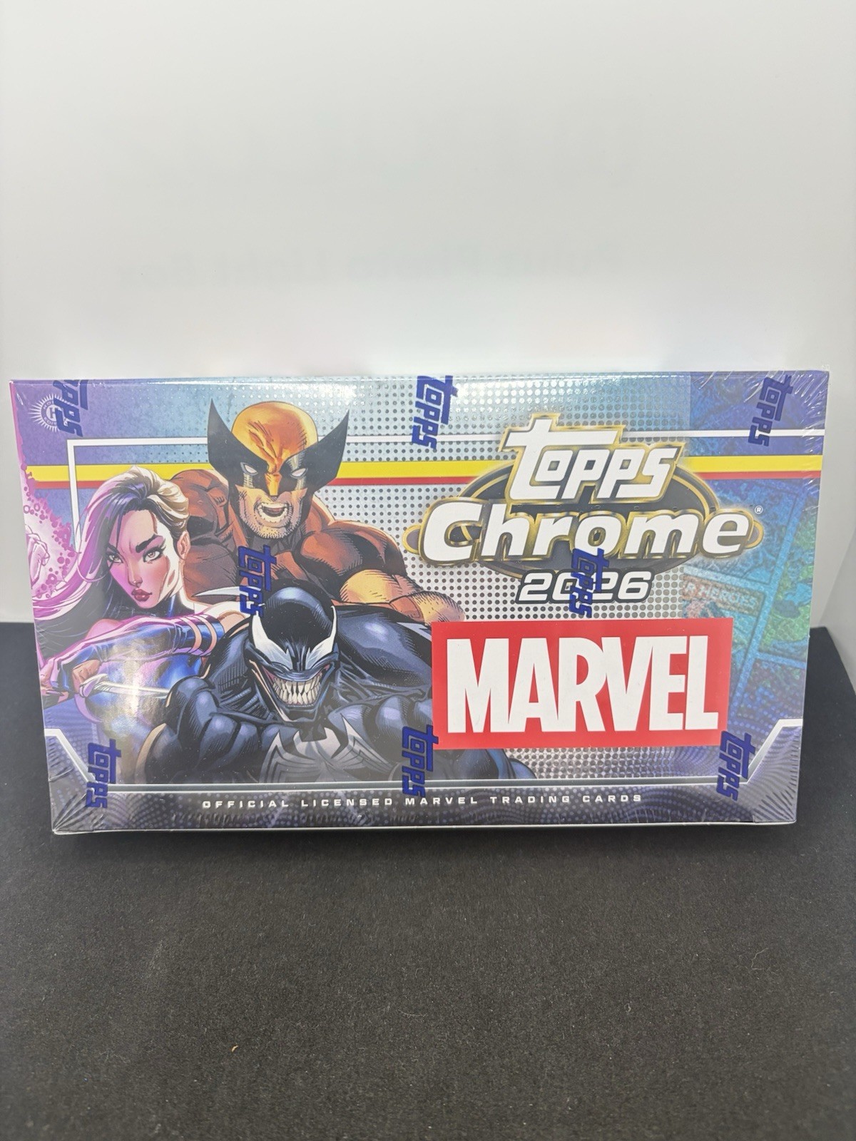 Marvel 2026 Topps Chrome Hobby Box *SIGILLATO, NUOVO*