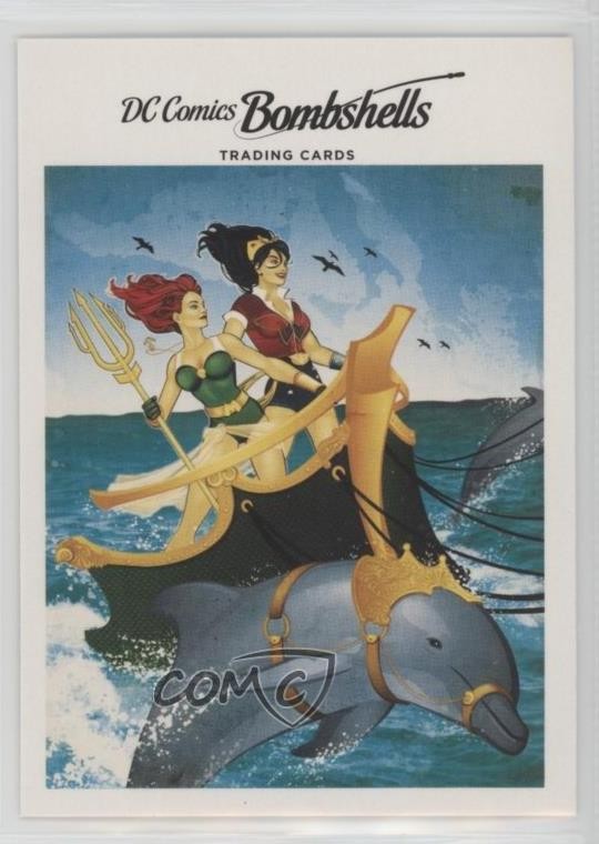 2017 Cryptozoic DC Bombshells Copertine Fumetti Volume 1 Numero #2 #H02 d8k