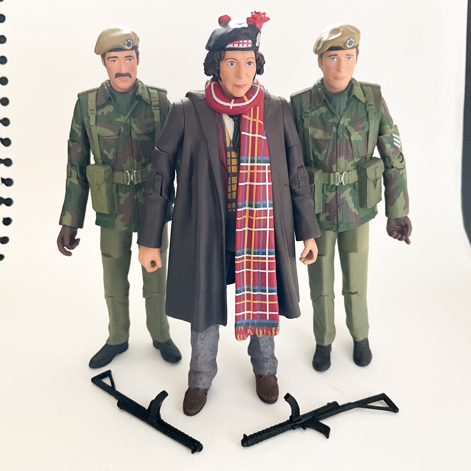 Terror of the Zygons Figure Set - B&M VARIANT - Doctor Who Action Combine P&P