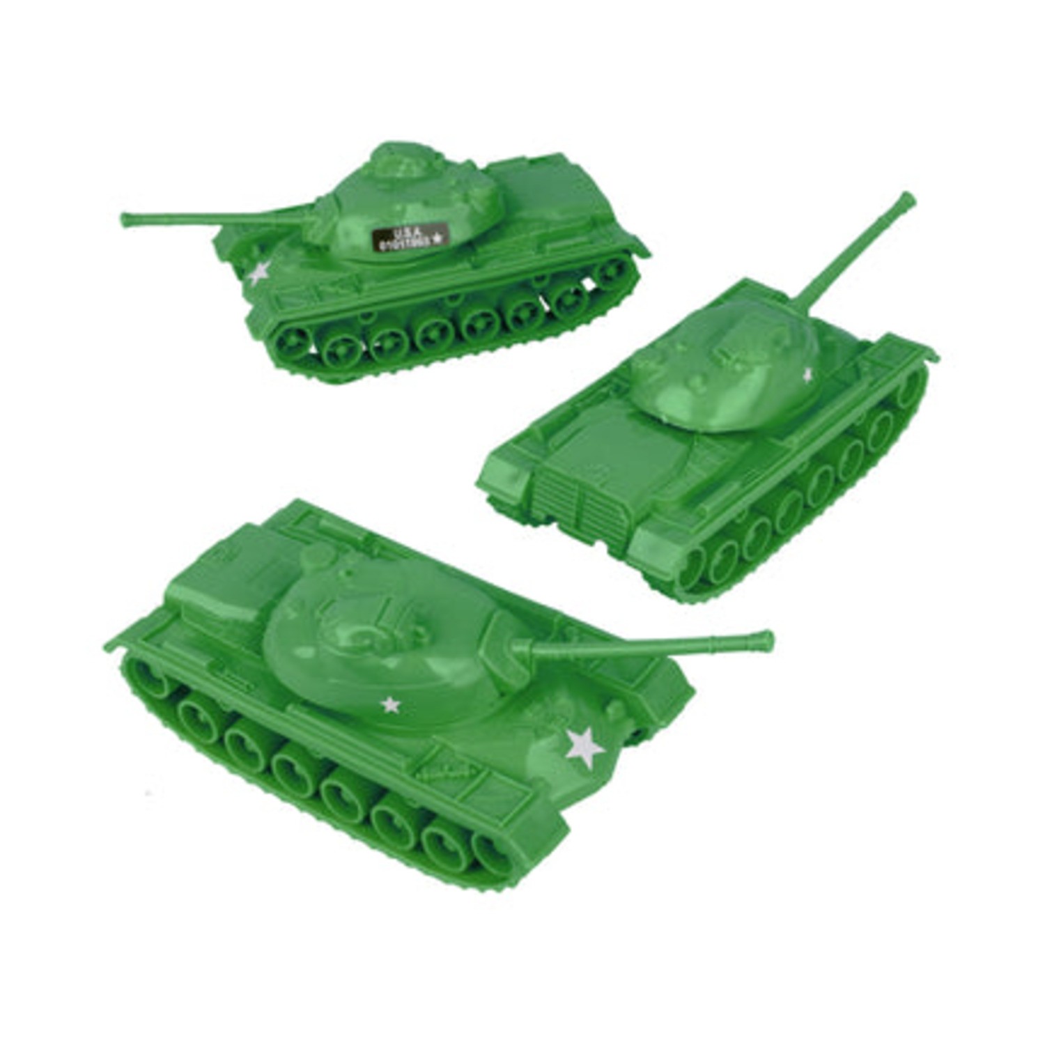 VictoryBuy Toys M48 Patton Platoon - Green New
