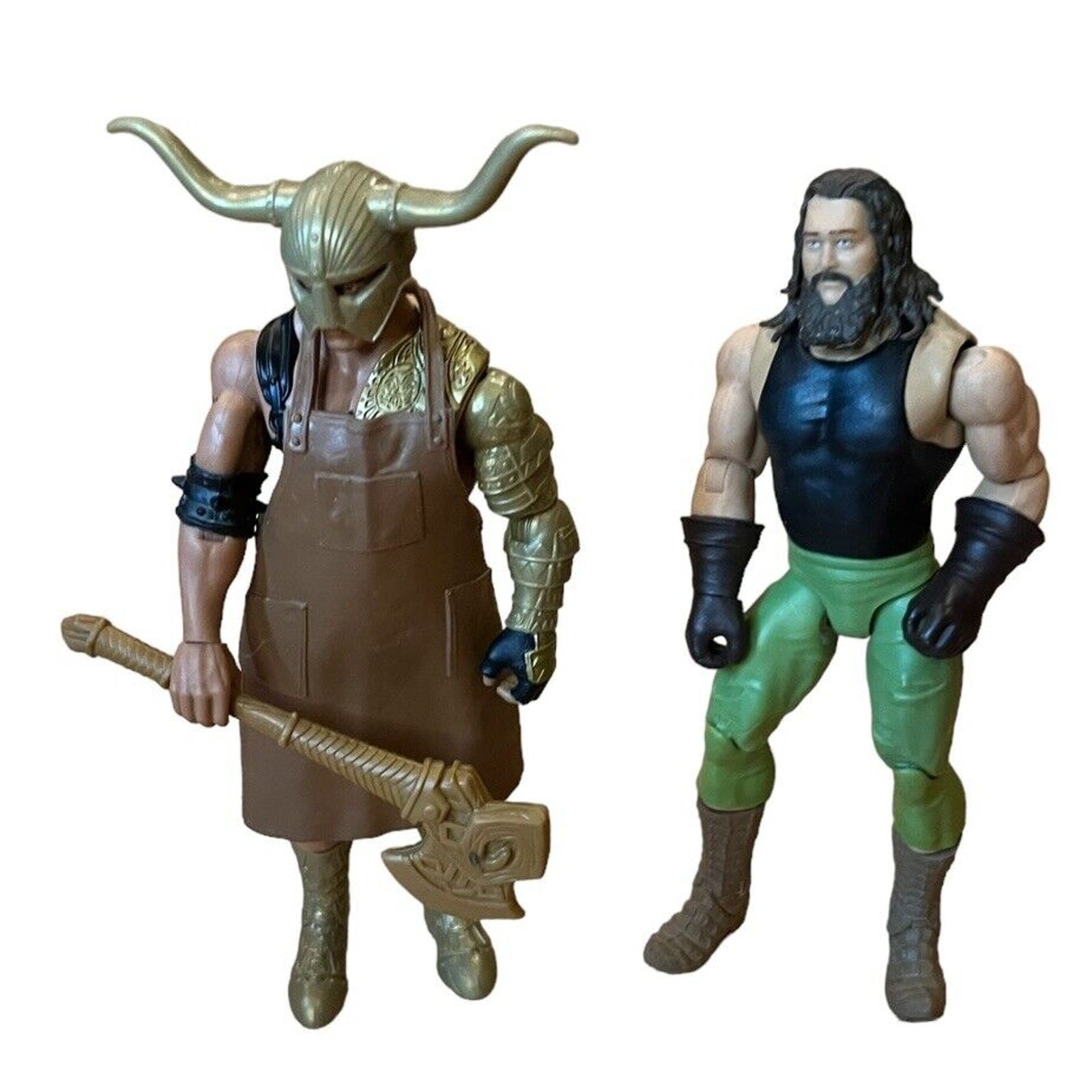 WWE WRESTLING ACTION FIGURE LOTTO di 2 CREA UN GLADIATORE SUPERSTAR & Bray Wyatt