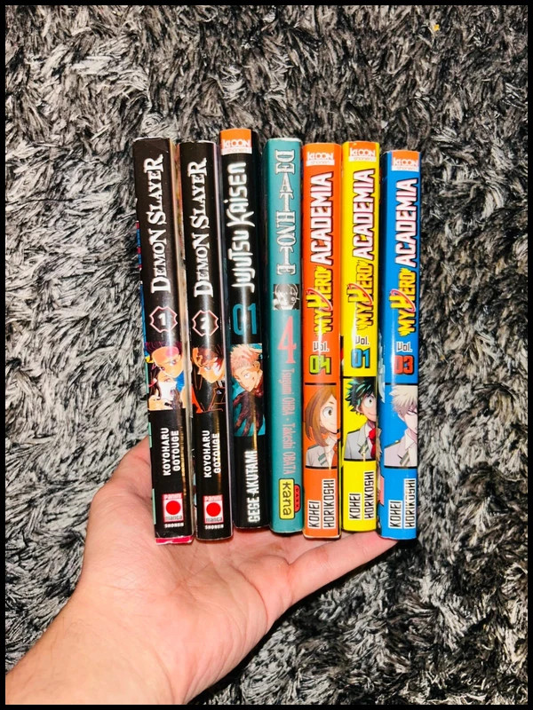 Lot mix de plusieurs manga 2€ pièce