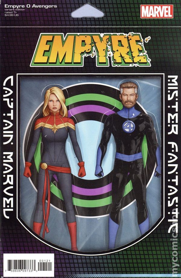 Empyre Avengers #0D variante Christopher quasi nuovo 2020 immagine stock