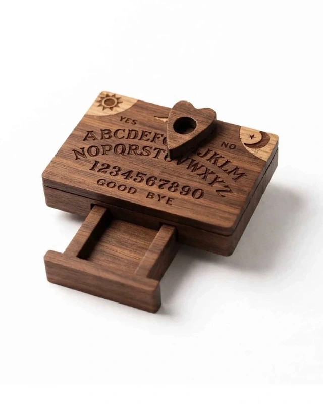 Mini ouija bord doosje hout 3cm