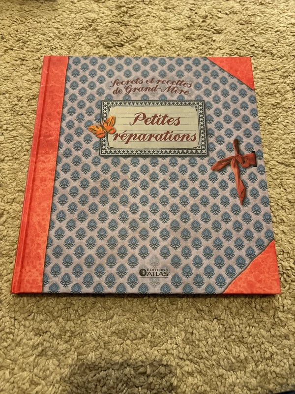 Livre petites réparations