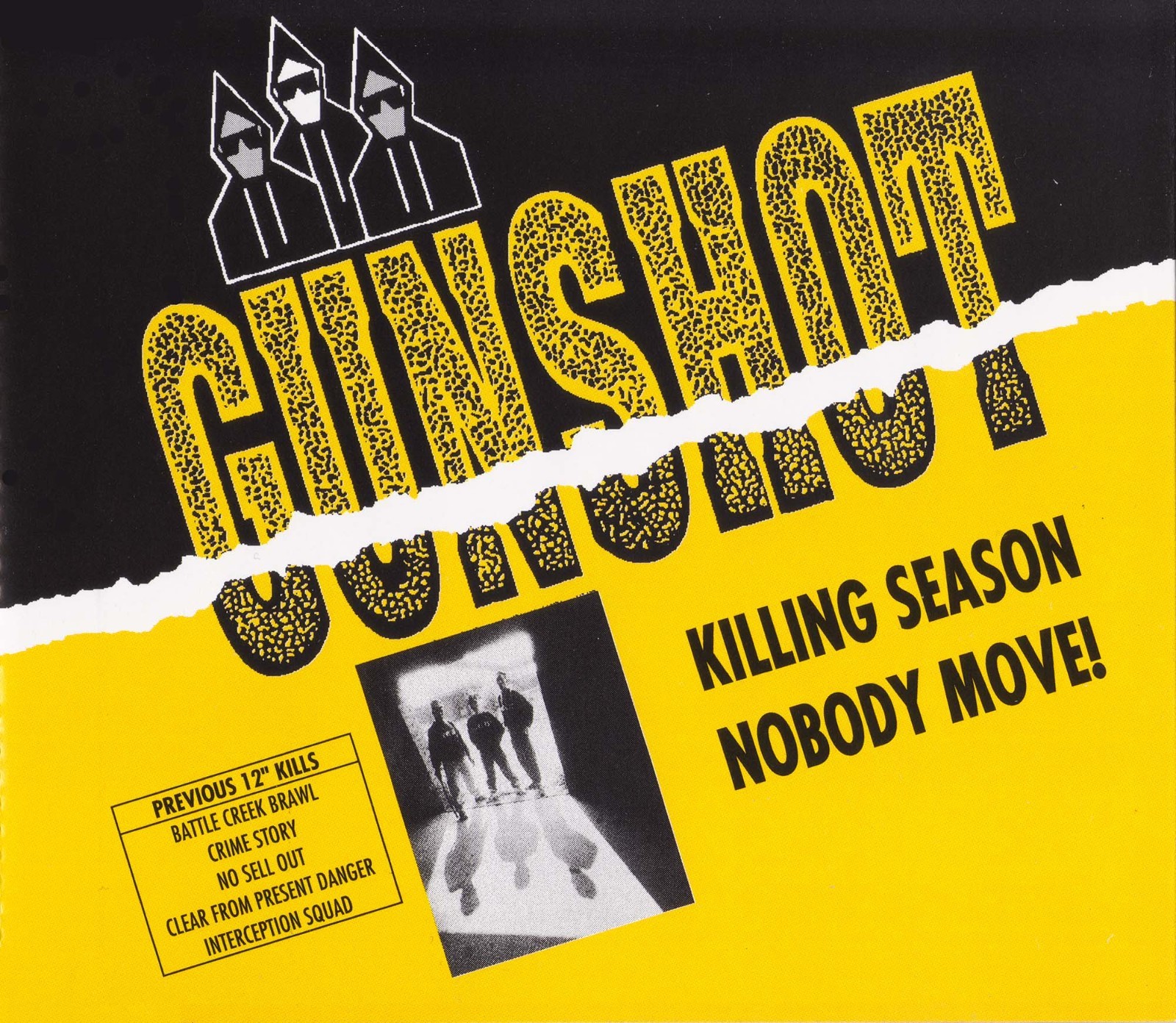 Gunshot – Killing Season / Nobody Move! (original 1992 Maxi-CD)