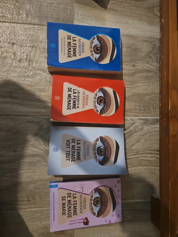 Lot livres la femme de ménage