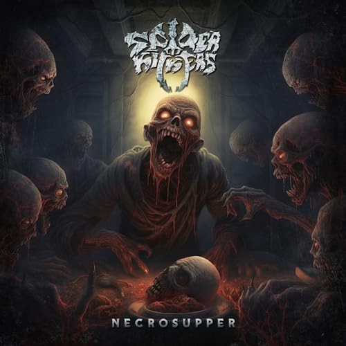 SPIDER KICKERS - NECROSUPPER - Vinyl Record - P2222z
