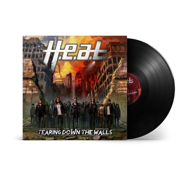 H.E.A.T - TEARING DOWN THE WALLS VINYL LP NEU