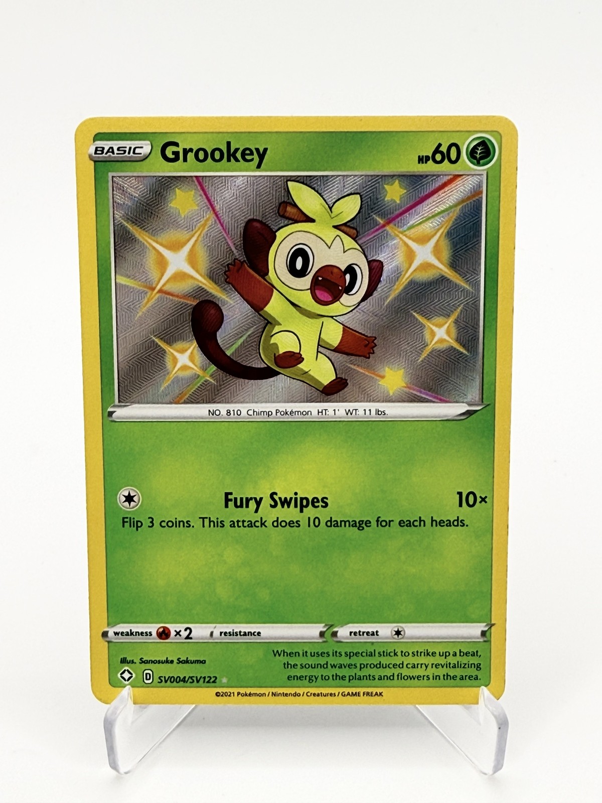 Grookey SV004/SV122 Shining Fates English