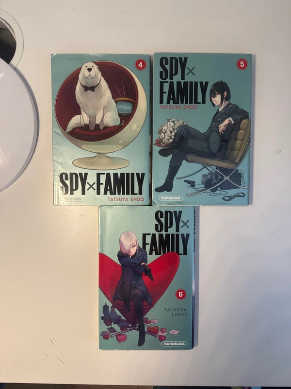 Spy x family tome 4 à 6
