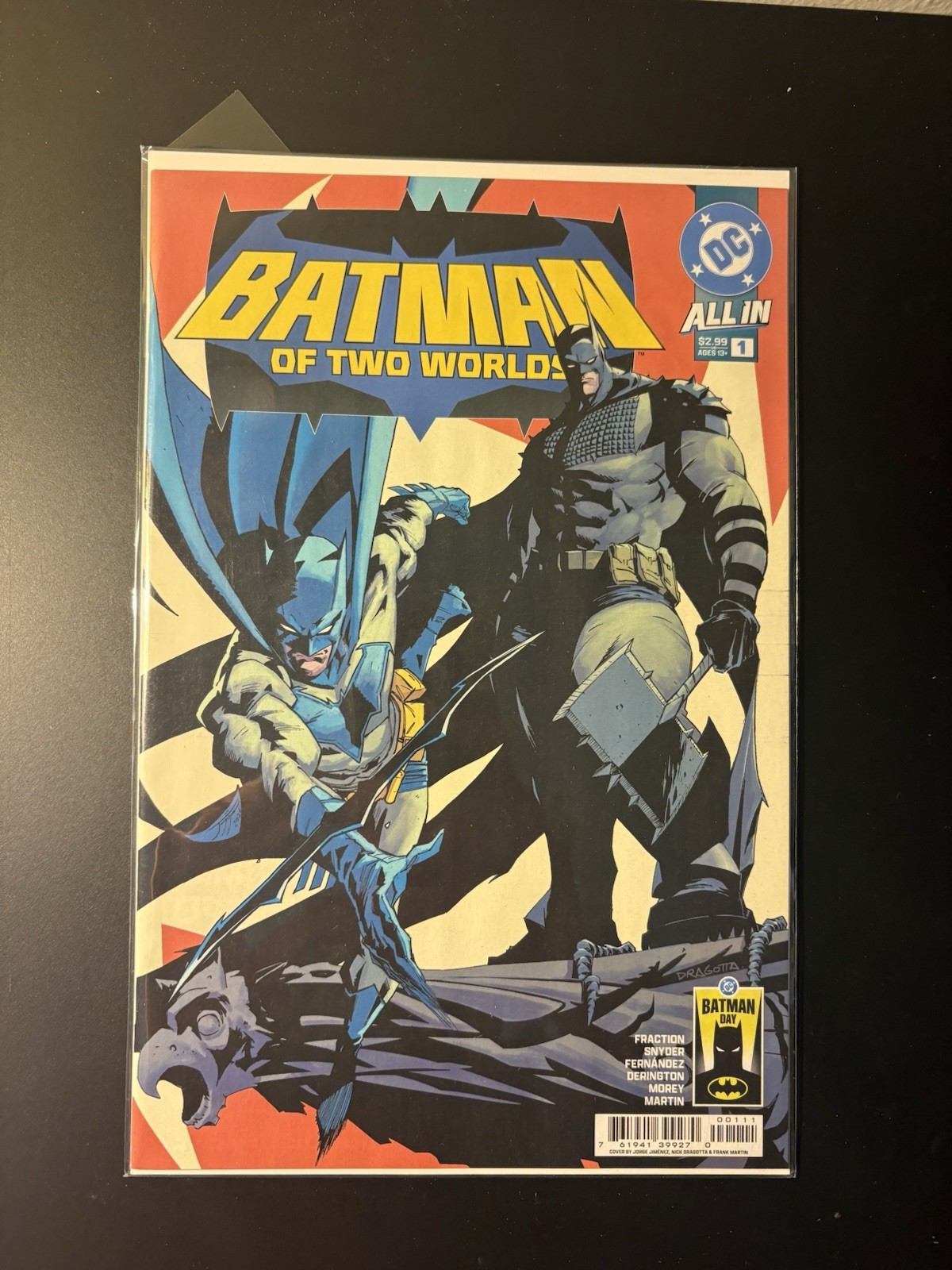 Batman of Two Worlds #1 Batman Day 2026 DC Comics Absolute Batman One-Shot