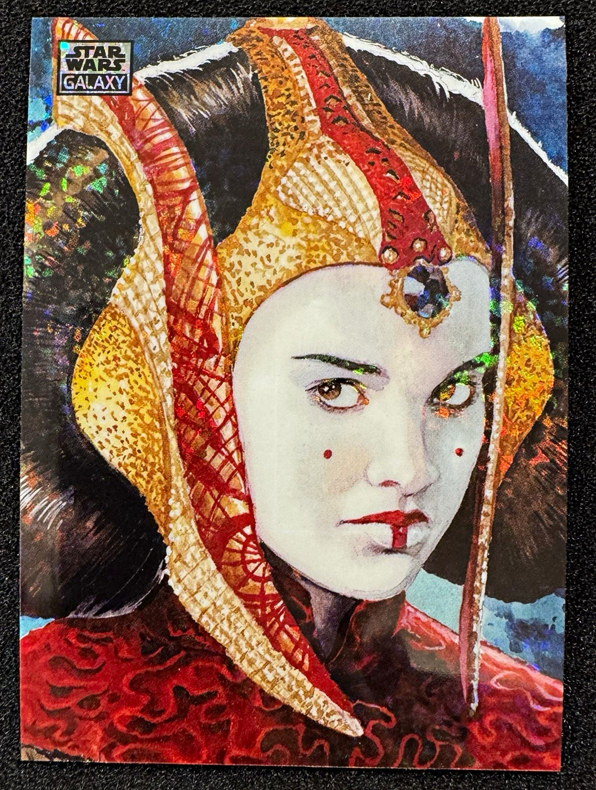 Topps Chrome Star Wars Galaxy 2026 Mini-Diamond Refractor #11 The Queen of Naboo