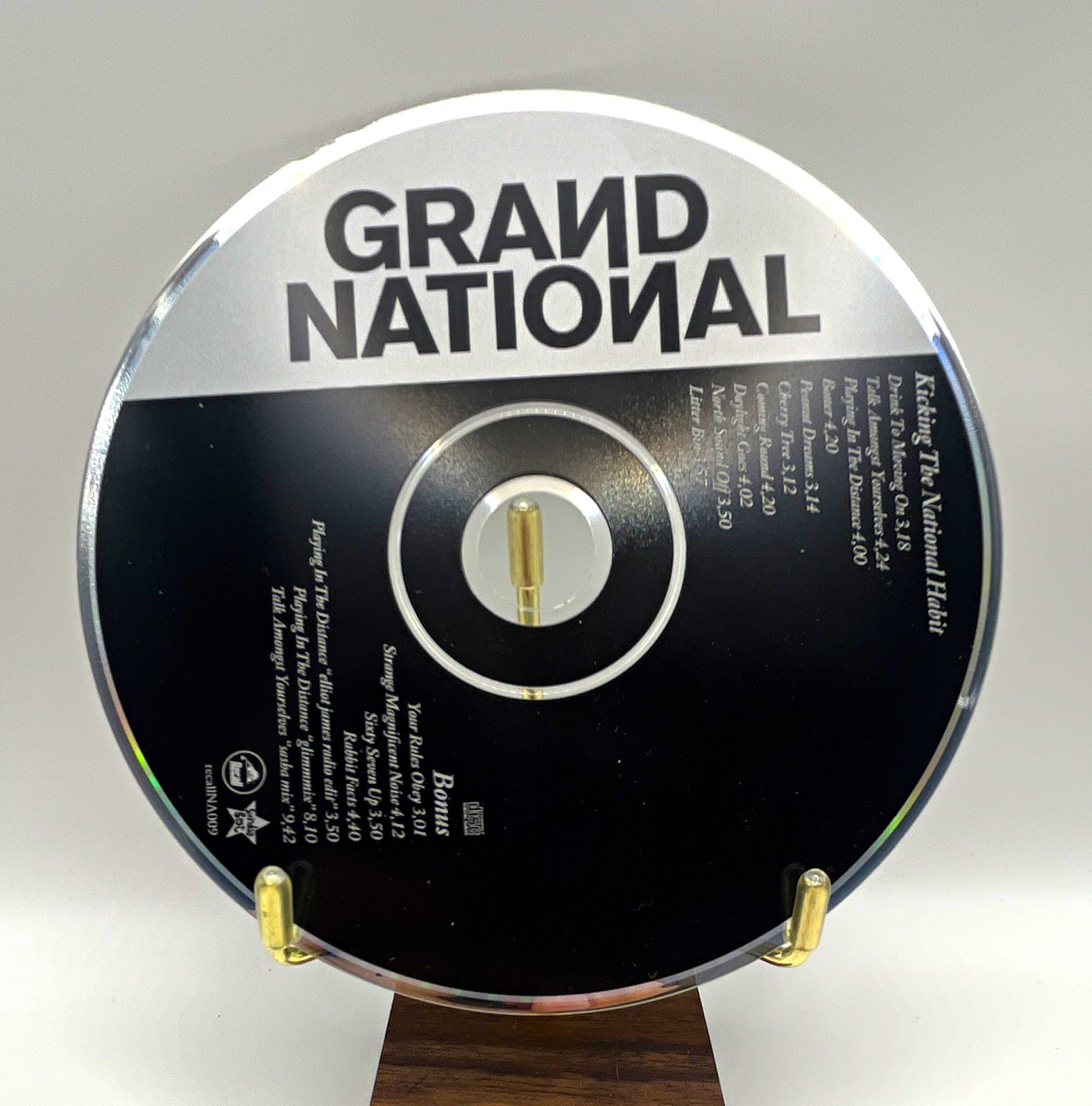 Grand National Kicking The National Habit CD 2008 Electronic Recall TESTED
