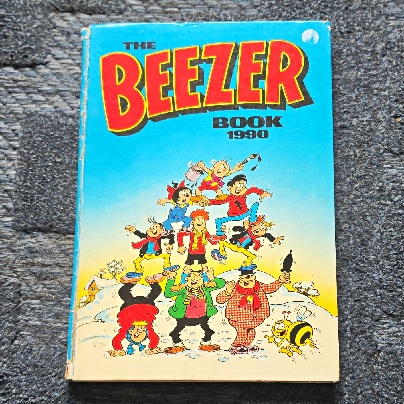 The Beezer Book 1990 Vintage Colour British Comic Annual Unclipped 