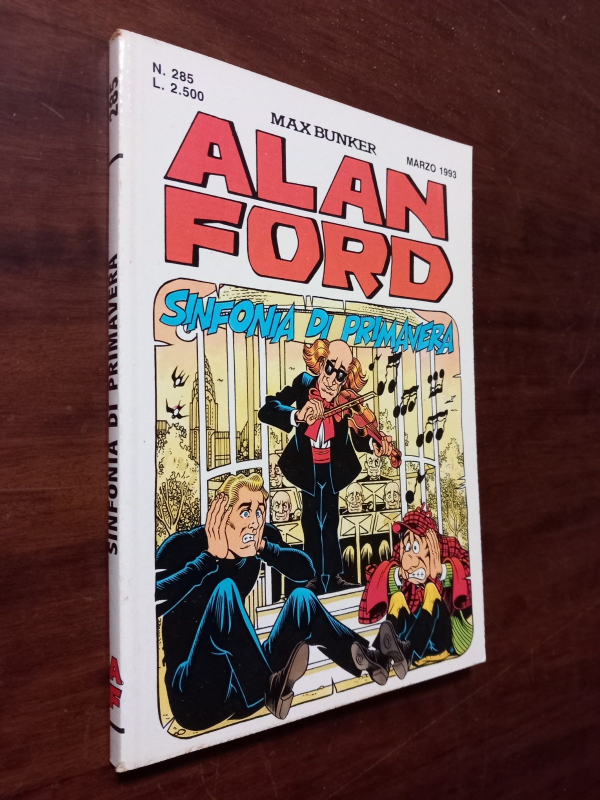 B6648 ALAN FORD I SERIE N° 285 SINFONIA DI PRIMAVERA 1993 OTTIMO