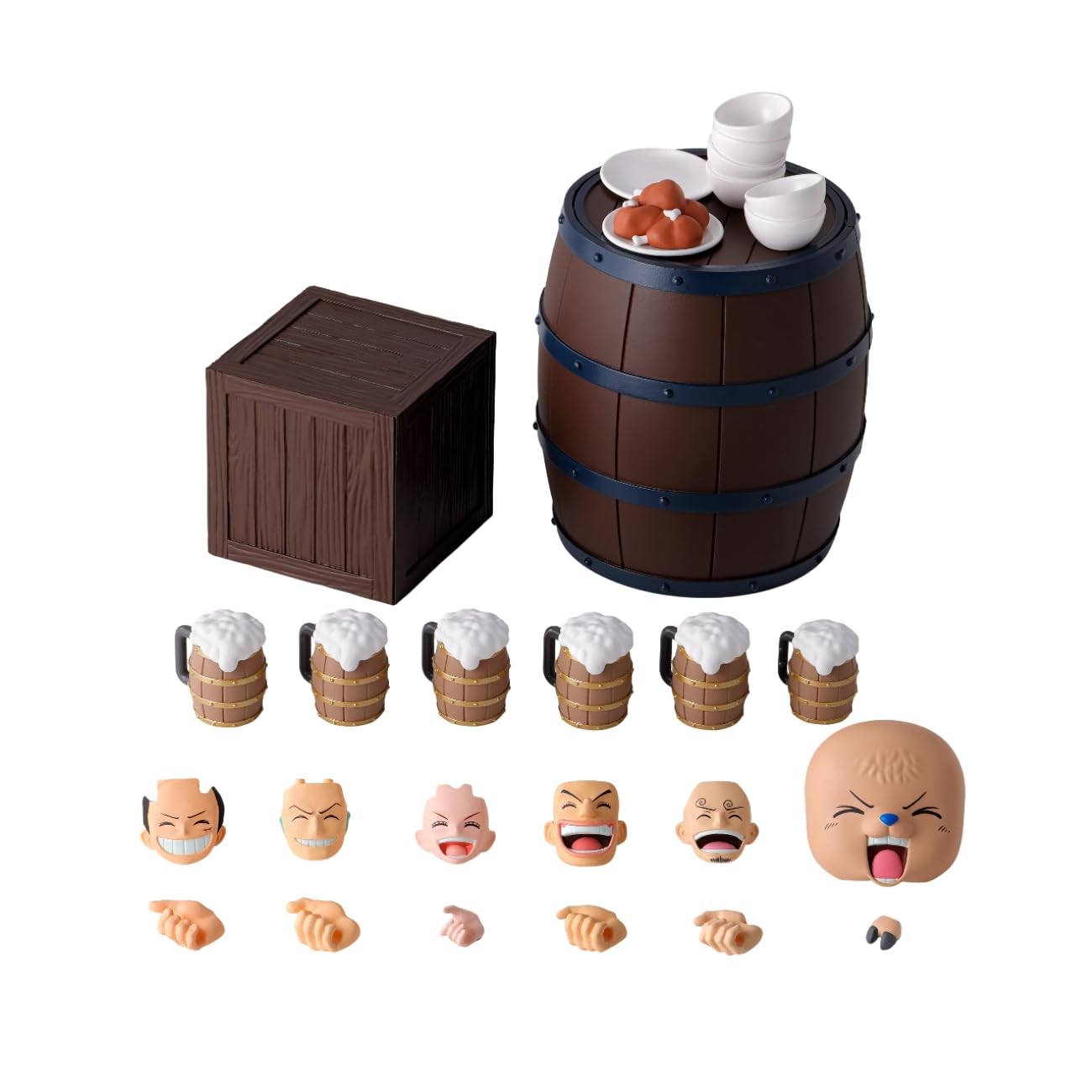 TAMASHII NATIONS - One Piece - Party-Set -Die Strohhut-Crew- S.H.Figuarts Action