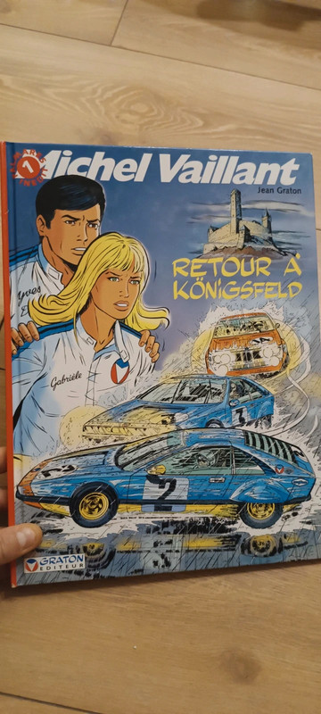 Bd Michel Vaillant tome 1 Retour a Konigsfeld très bon état