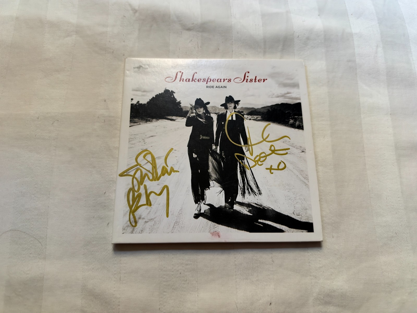 Shakespears Sister - Ride Again CD 2019 London Limited SIGNED Import OOP RARE