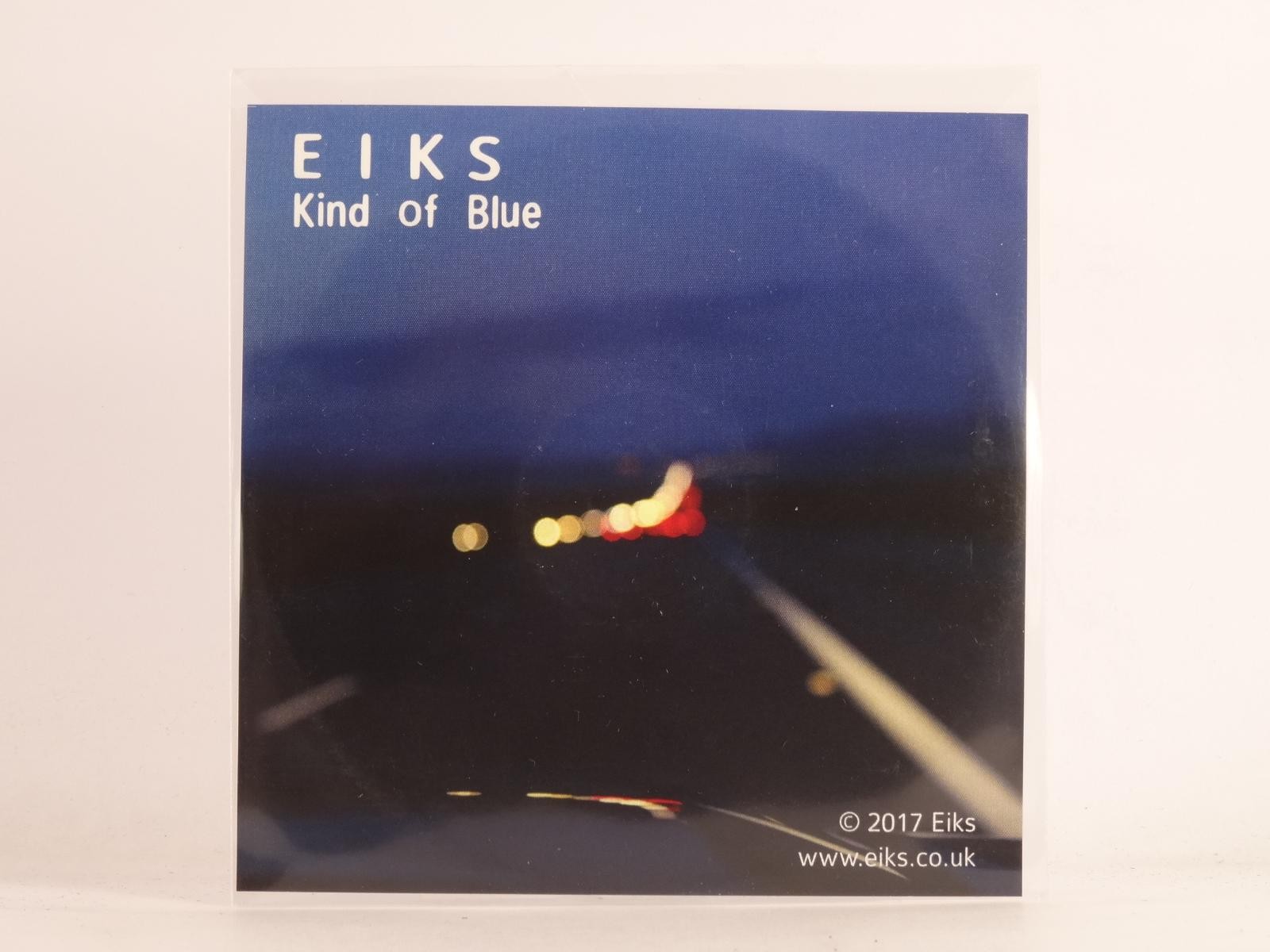 EIKS KIND OF BLUE (F31) 1 Track Promo CD Single including Picture Sleeve BIBICHA