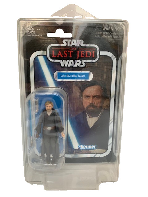 Star Wars Vintage Collection Luke Skywalker Crait with Protective Case