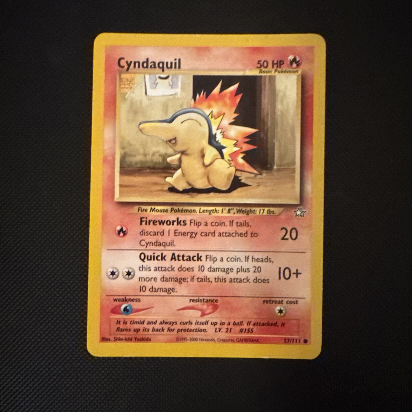 Cyndaquil 57/111 Neo Genesis Pokemon S245