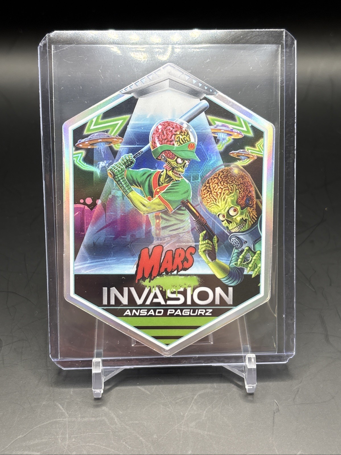 Ansad Pagurz - SSP CASE HIT MARS INVASION DIE-CUT Mars Attacks Christmas  2026