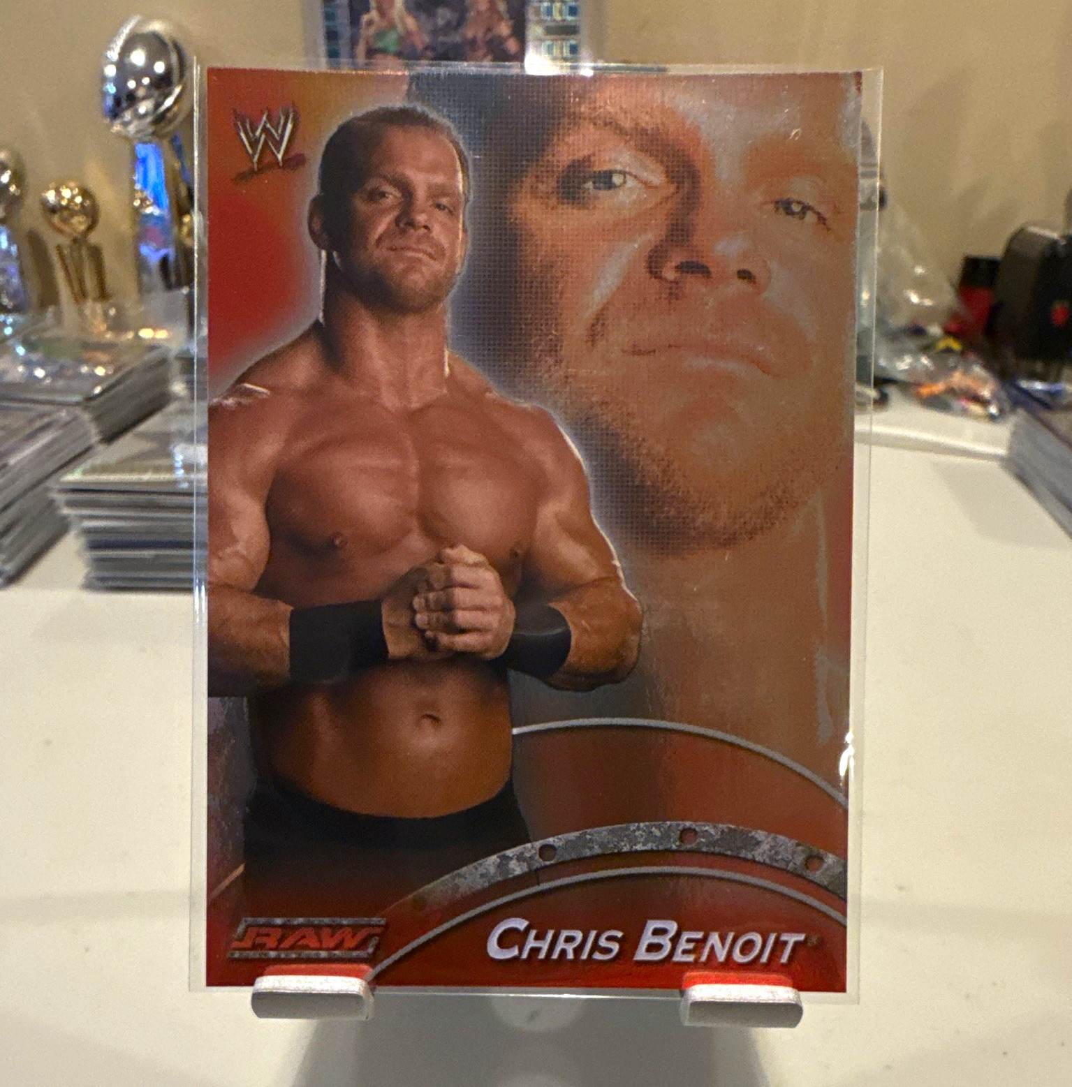Topps WWE Raw 2004 Chris Benoit Base Set Non-Sport Trading Card #R22