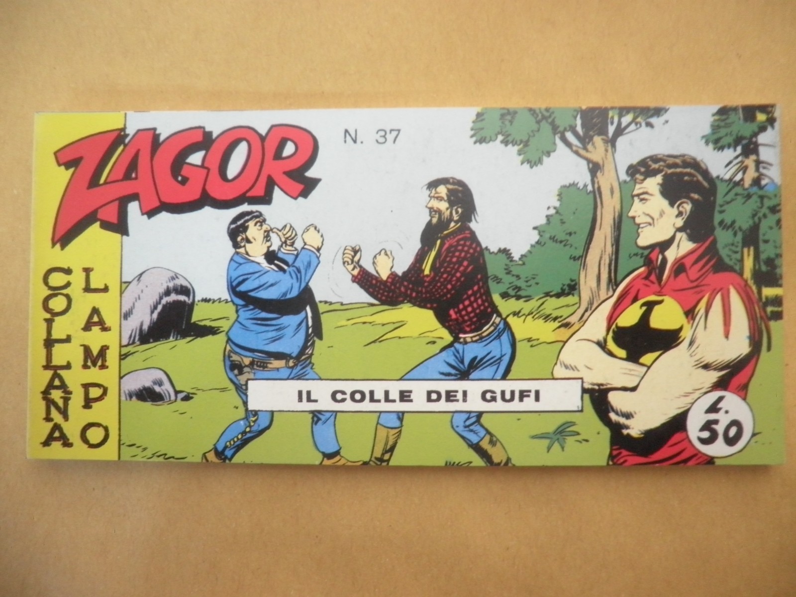Zagor Anastatica Striscia Mercury  Terza 3° Serie N 37 il Colle dei Gufi C%